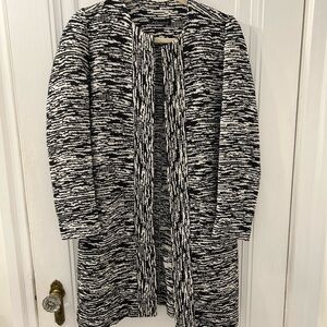 Chic Monochrome Women's Cardigan